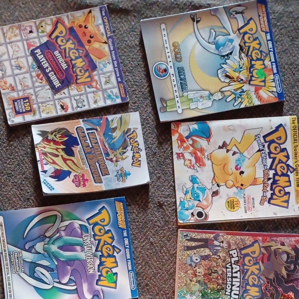 Old Pokemon magazines